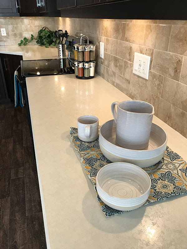 Full Height Tile Backsplash