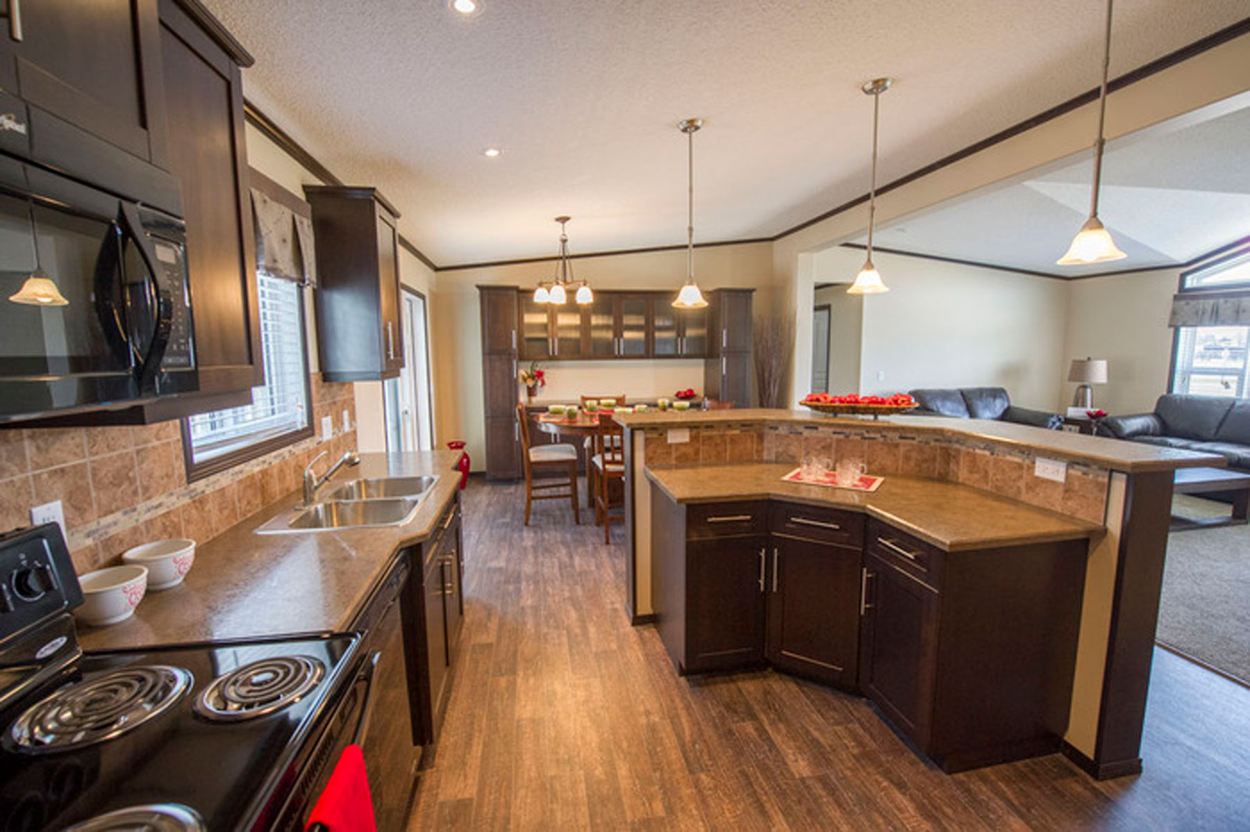 Kitchen with High Bar