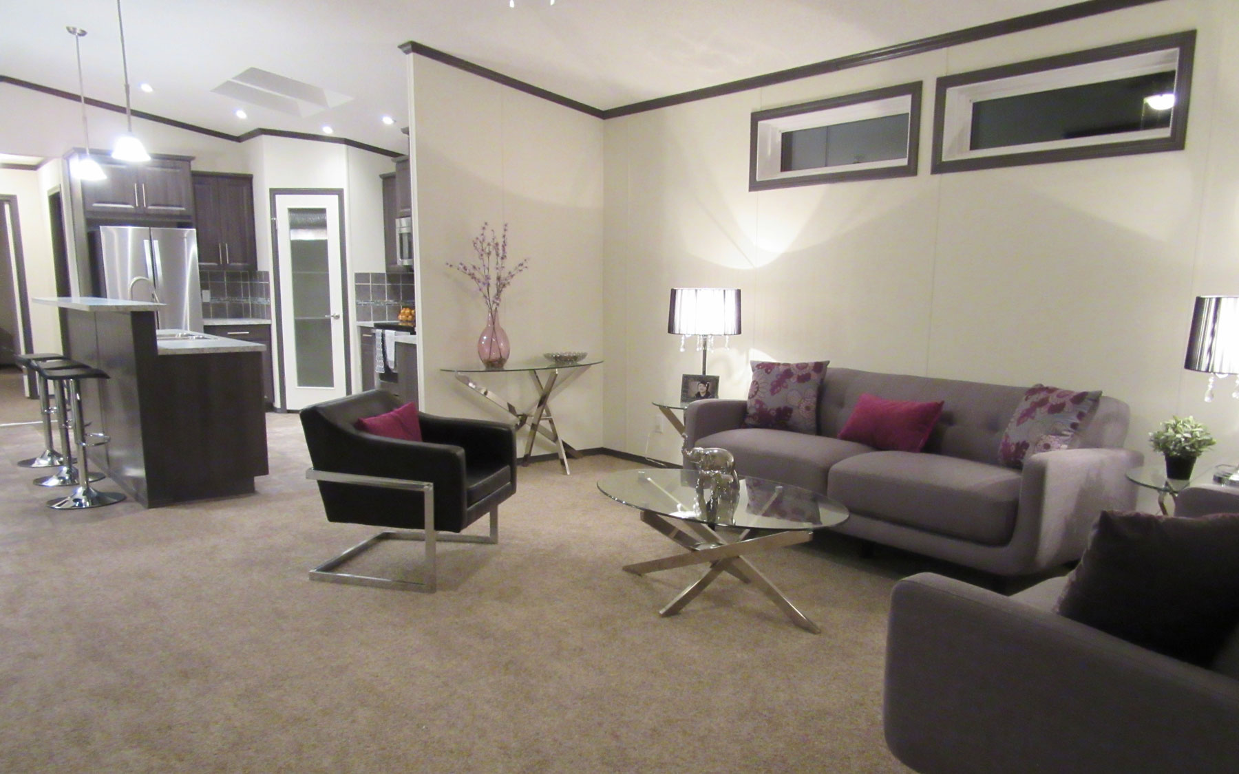 Living Room with Daylight Windows